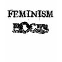 FEMINISM ROCKS TEE t-shirts