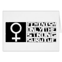 Feminism Survive cards by itsallhot Feminism Survive cards