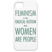 Feminism: The Radical Notion that Women are People iPhone 5 Cases