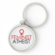 Feminist Atheist Keychain