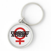 Feminist Atheist Keychains