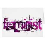 Feminist cards