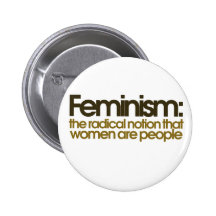 Feminist Definition Pinback Button