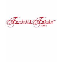 Feminist Fatale one-sided t-shirt, dark