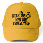 Feminist funny animal test hats