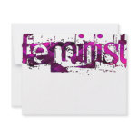 Feminist Custom Invitations