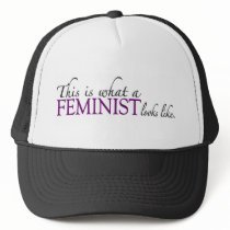 Feminist Looks Like hats by worldsfair Feminist Looks Like hats