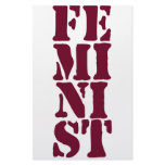 Feminist! Stationery Paper