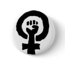 Feminist Symbol buttons by cupadelphia Feminist Symbol buttons