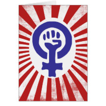 Feminist Symbol Card