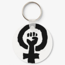 Feminist Symbol keychains by cupadelphia Feminist Symbol keychains