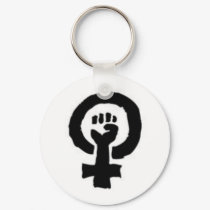 Feminist Symbol keychains by cupadelphia Feminist Symbol keychains