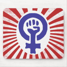 Feminist Symbol Mousepad