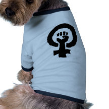 Feminist Symbol Pet T Shirt