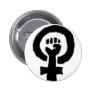 Feminist Symbol Pinback Button