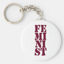¡Feminista! Llavero