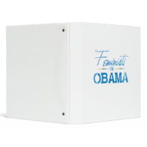 Feminists for Obama Faded.png Vinyl Binders