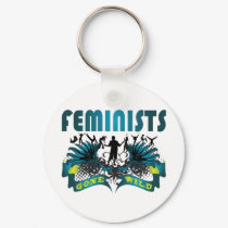 Feminists Gone Wild keychains by busybrain Feminists Gone Wild keychains