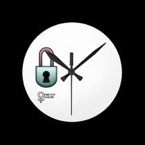 Feminists Only. wall clocks