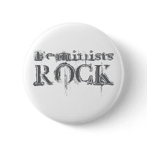 Feminists Rock buttons by busybrain Feminists Rock buttons