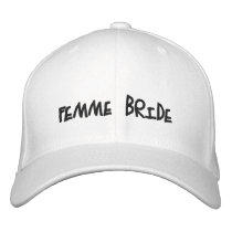 Femme Bride embroidered hats