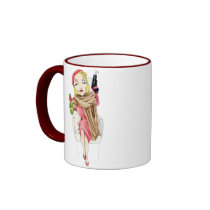 Femme Fatale Mug by floatinglemons Femme Fatale Mug