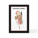 Femme Fatale Murder Mystery Invitation Card