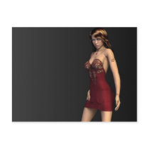 Femme Fatale Postcard