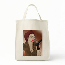 Femme Fatale - Smoking and Guns bags by uniqueandkinky Femme Fatale - Smoking and Guns bags