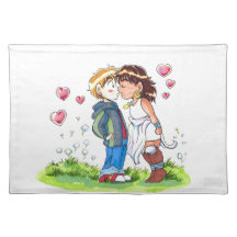 Femme Schism Chibi Placemat