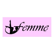 Femme Silhouette (bk) posters