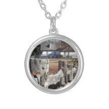 Fence in Colonial Williamsburg Pendants