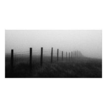 Fence Posts Photo Card