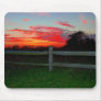 Fenced in Sunset Mousepad