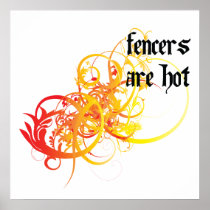 Fencers Are Hot Print