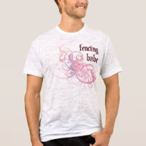 Fencing Babe t-shirts