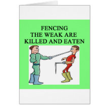 FENCING CARDS