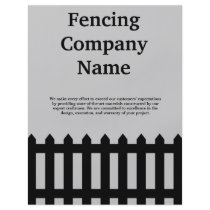 Fencing Company Business Flyer