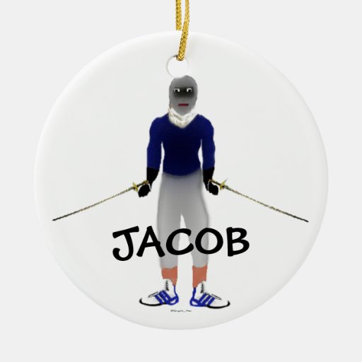 fencing duel cartoon christmas ornament zazzle fencing duel cartoon christmas ornament zazzle