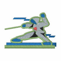 Fencing embroidered shirts
