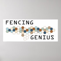 Fencing Genius Poster