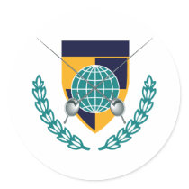 Fencing Insignia stickers