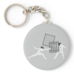 Fencing Keychain