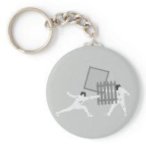Fencing Keychain