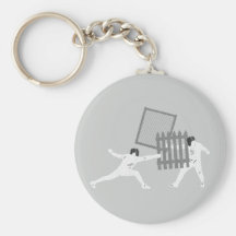 Fencing Keychain