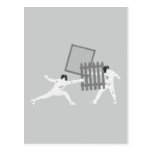 Fencing Postcard