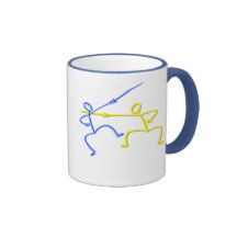 Fencing T-shirts and Gifts. Coffee Mug