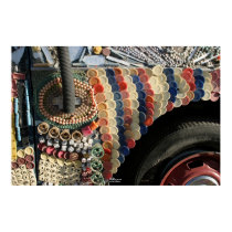 Fender, Art Car, Goldfield, Nevada posters