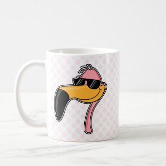 Fender Flamingo mug