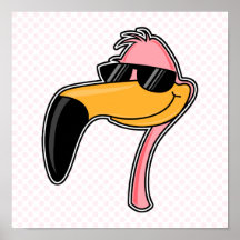 Fender Flamingo Print